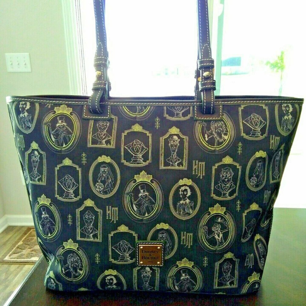 Dooney & Bourke 2016 Disney Haunted Mansion Nylon Tote